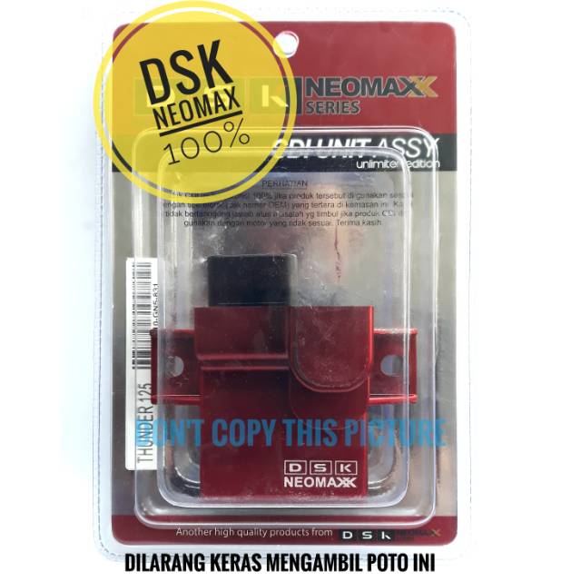 Jual CDI THUNDER 125 SUZUKI THUNDER 125 RACING UNLIMITED FULL RPM DSK ...