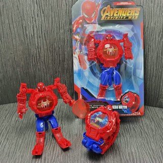 JAM TANGAN ANAK ROBOT - EDISI AVENGERS - UNIK DAN KEREN