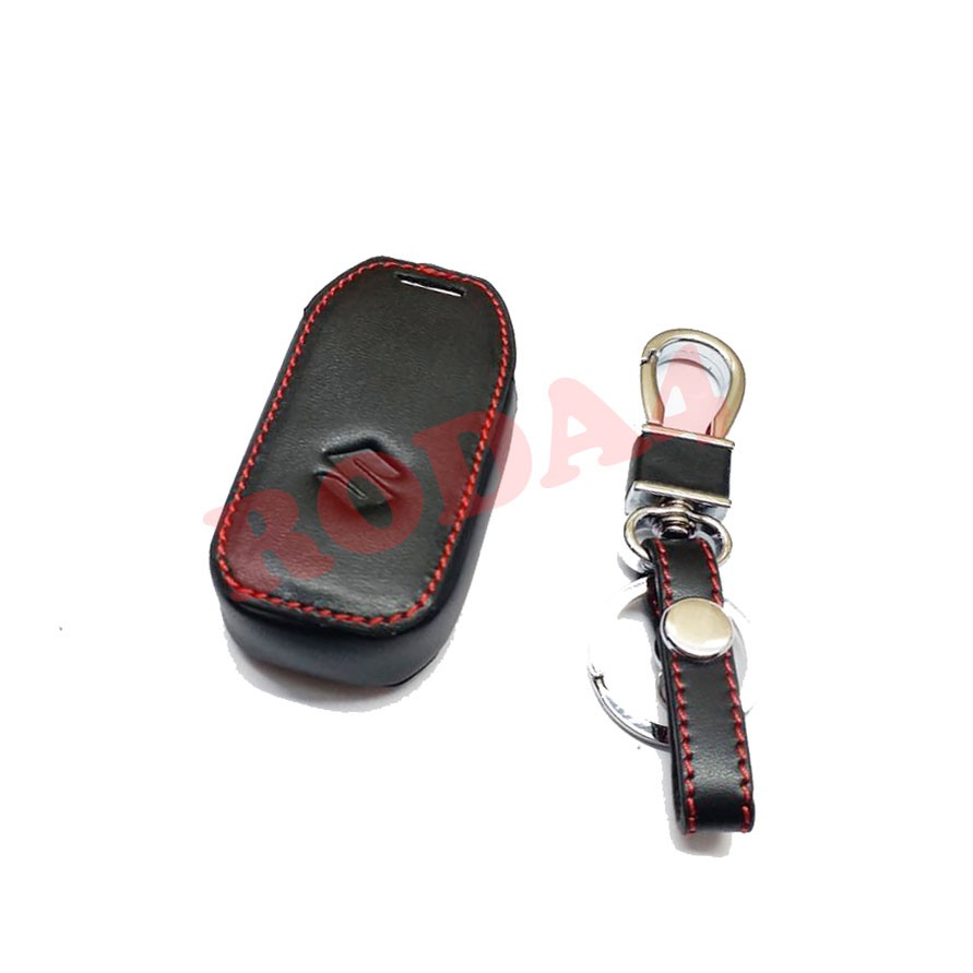 Leather Key Cover Sarung Kunci Kulit All New Ertiga 2018