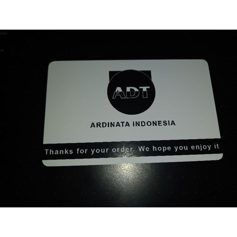 

thank you card printing non laminasi 076mm