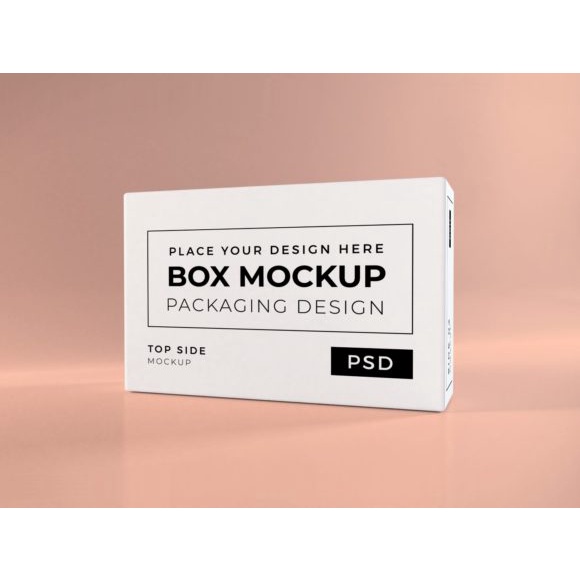 Long Box Packaging Mockup Bundle Vol 1 - Photoshop