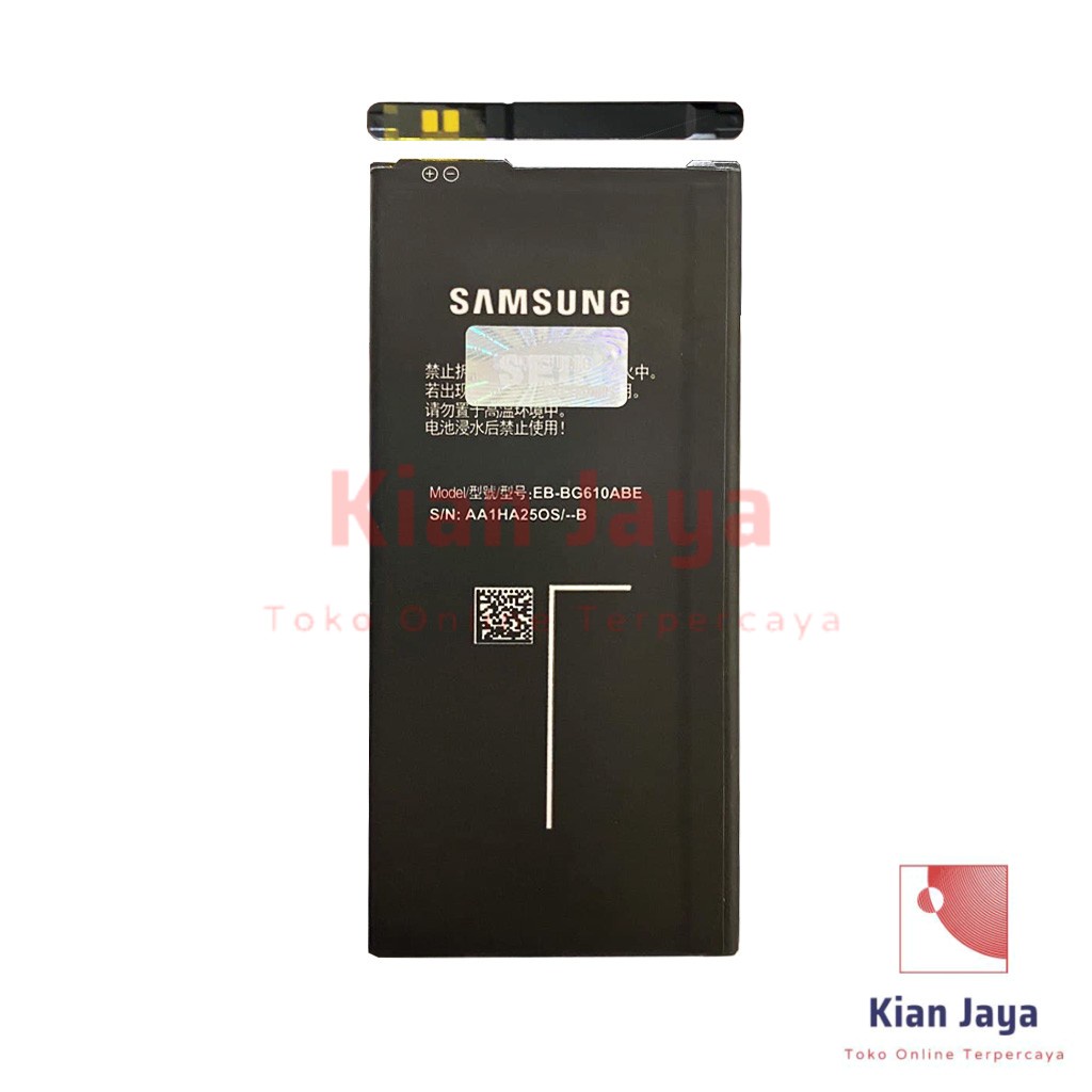 Baterai Samsung J7 Prime G610F ON7 J4+ J415F J6+ J610G A7 2016 A710 A710F Original OEM Batre Batrai Battery Hp EB-BAG610ABE Ori