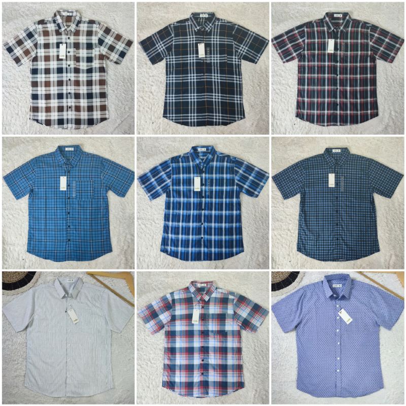 KEMEJA PENDEK COLE HEM PRIA BRAND MATAHARI MURAH ORIGINAL
