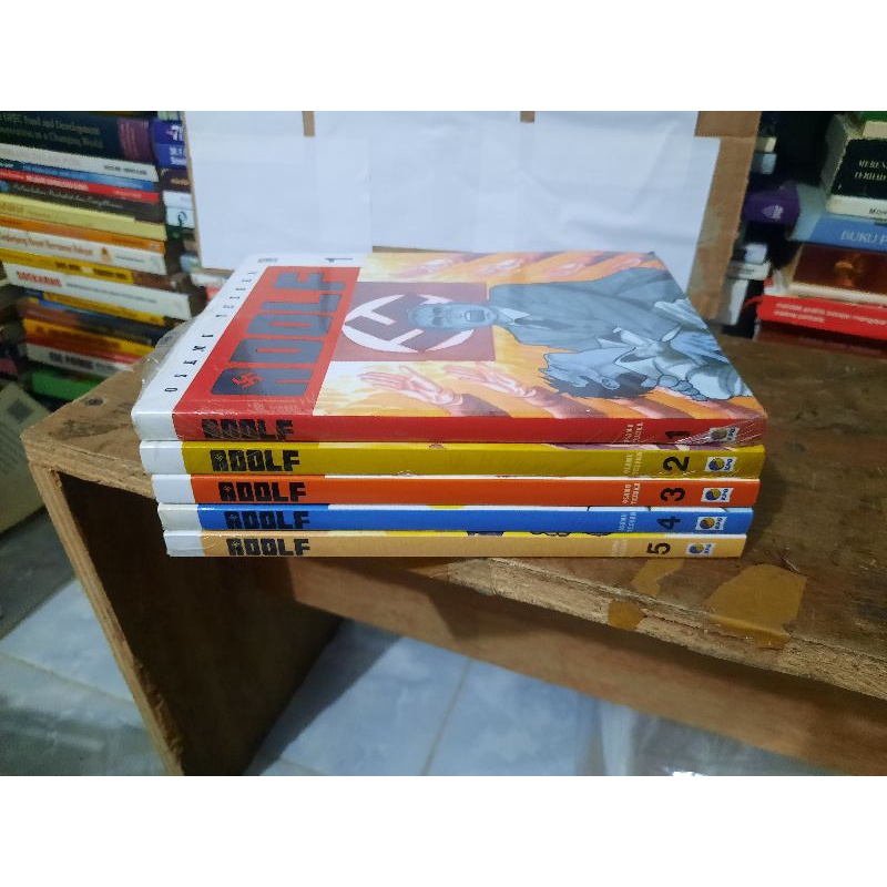 Komik ADOLF 1-5 by Osamu Tezuka