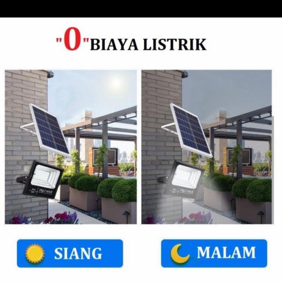 Lampu Sorot Led Tenaga Surya 200 Watt - Lampu Solar Panel 200w Sunpro