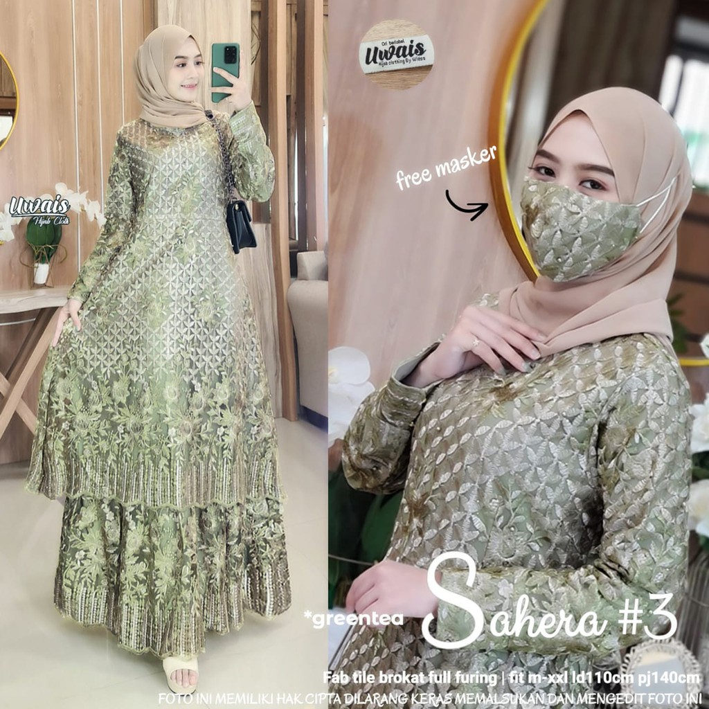 BEST SELLER SAHERA #3 BROKAT FULL FURING FREE MASKER ORI BY UWAIS