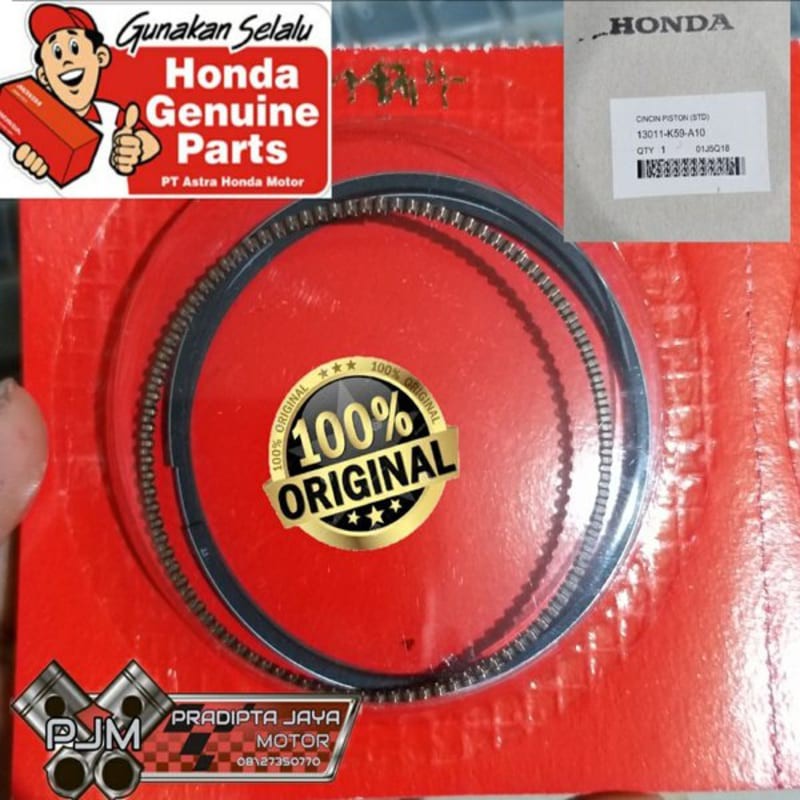 RING SEHER HONDA VARIO 150 K59 - ORI ORIGINAL AHM
