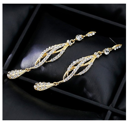 LRC Anting Tusuk Fashion Irregular Shape Decorated E96351