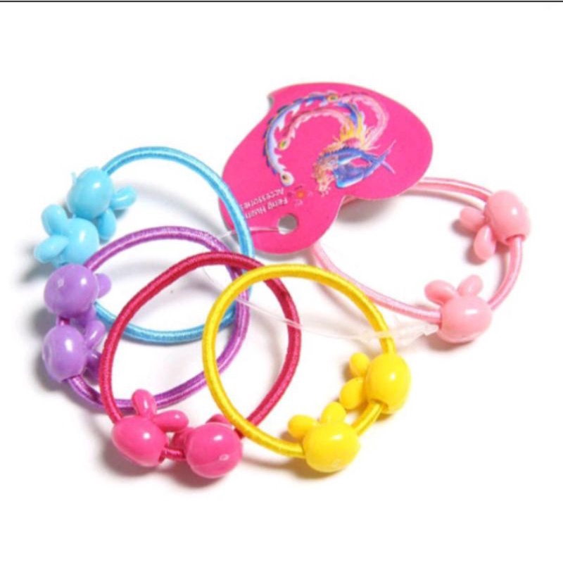 Ikat rambut anak lucu 25psc