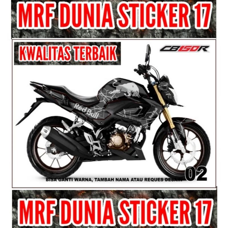Sticker decal CB 150R Full Body Striping Decal Motor CB 150R Sticker Motor CB 150R Decal Sticker Mot