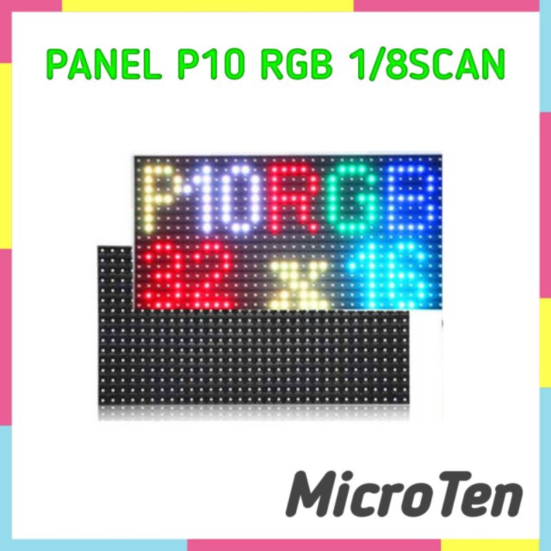 Panel P10 RGB 1/8scan