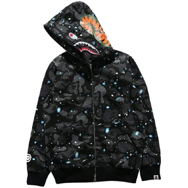 bathing ape shark hoodie