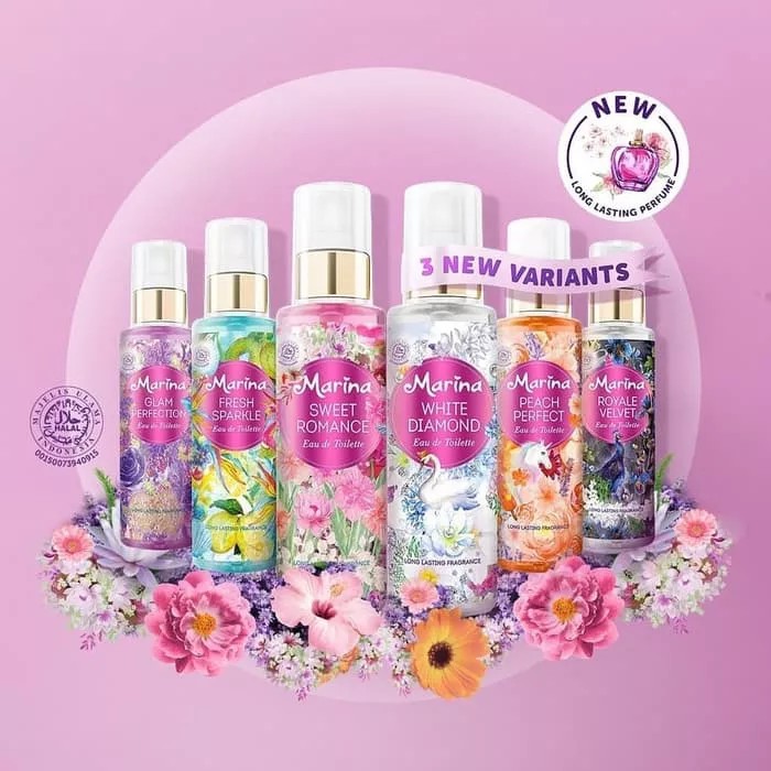 MARINA Parfum - Eau De Toilette EDT | Hair &amp; Body Mist ❤ jselectiv ❤ Minyak Wangi MARINA - ORI✔️BPOM✔️COD✔️