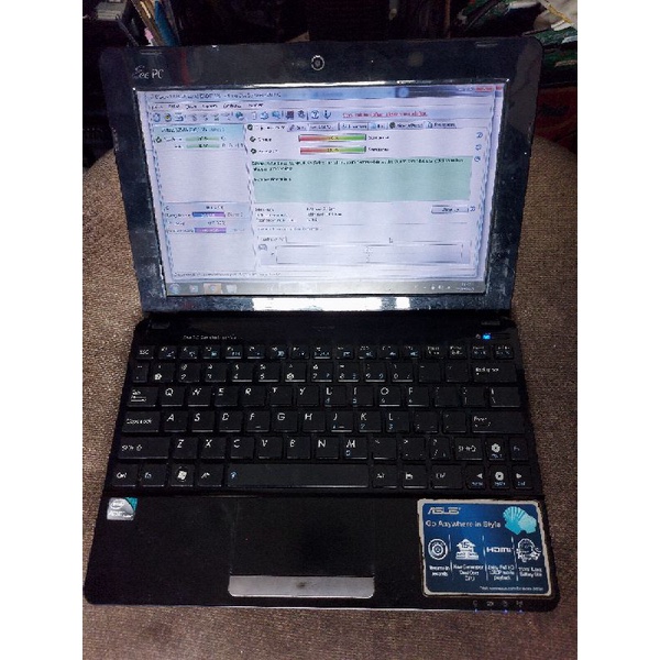 netbook asus 1015cx minus lcd tanpa charger selain itu normal semua