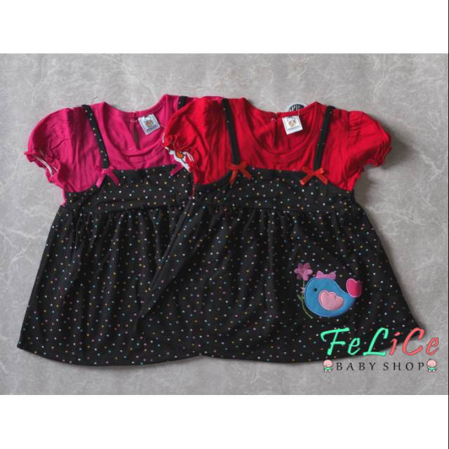 PAKAIAN BAYI DRESS BABY GIRL NOBUKO KODE 185