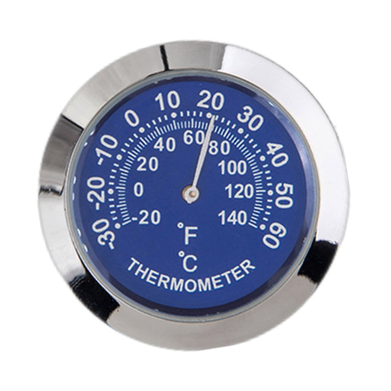 Termometer Mini Dengan Case Alloy Range 30-60℃ Cover Pelindung Kaca Depan Mobil