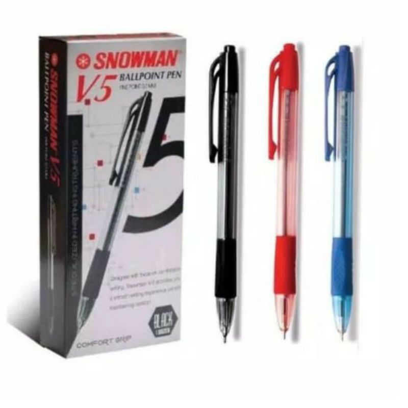 

PULPEN / PEN SNOWMAN V5 [LUSIN- 12 PCS]