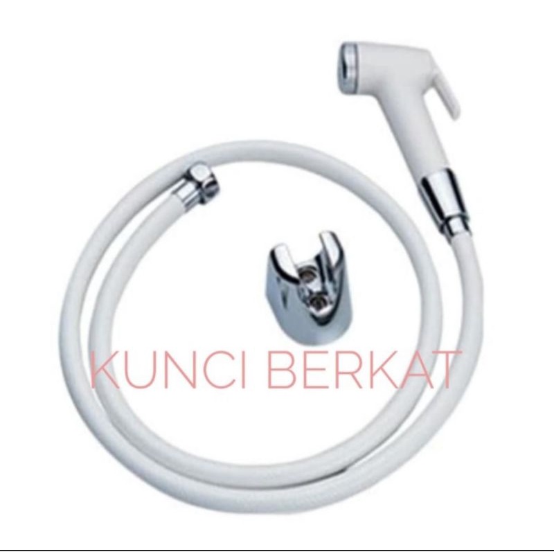 Jet shower closet putih/shower bidet putih/white/plastik