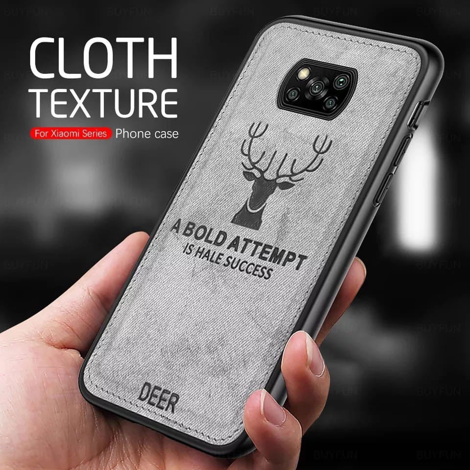 PROMO Case Deer Xiaomi Poco M4 Pro 4G / Poco X3 NFC / Xiaomi Poco X3 / Xiaomi Poco X3 PRO Softcase High Quality Premium