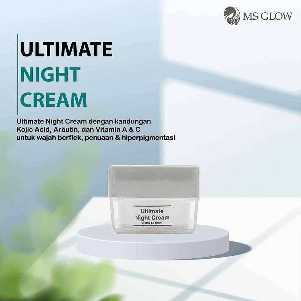 ULTIMATE NIGHT CREAM MS GLOW