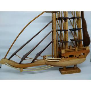 Jual Miniatur kapal pinisi dari kayu ukuran besar | Shopee Indonesia