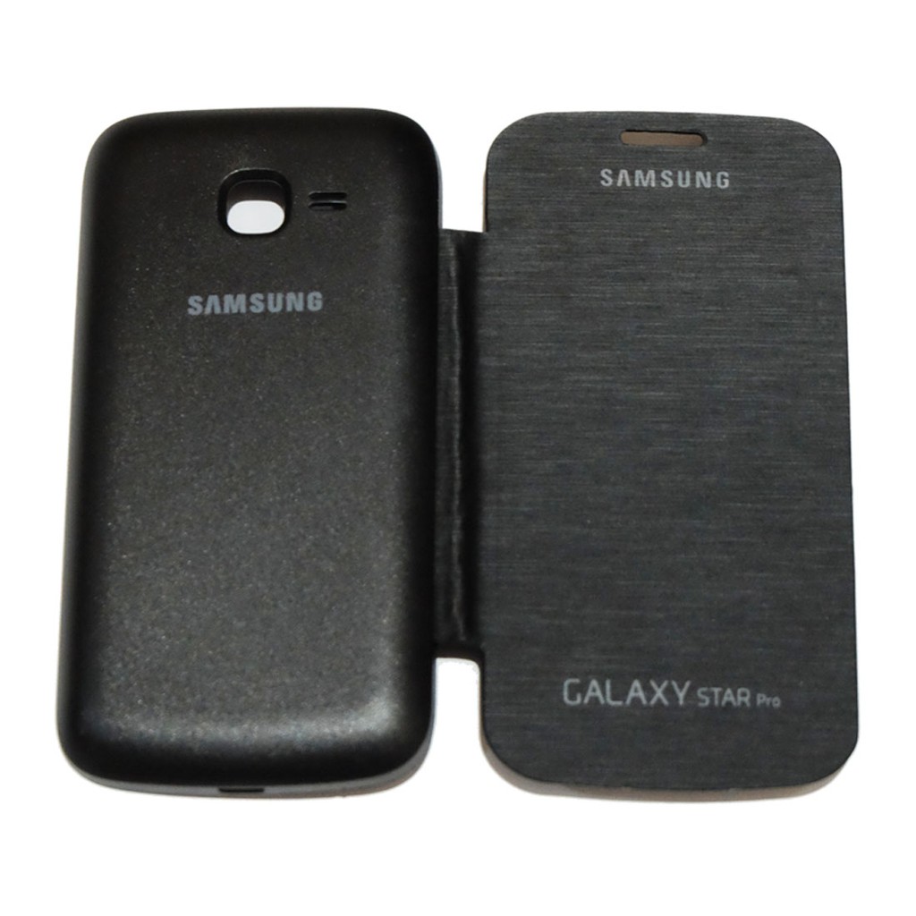 Sarung Leather Case Samsung Galaxy Star Pro / S7260 / S7262 Flipcover View / Flipcover Kulit - Colour