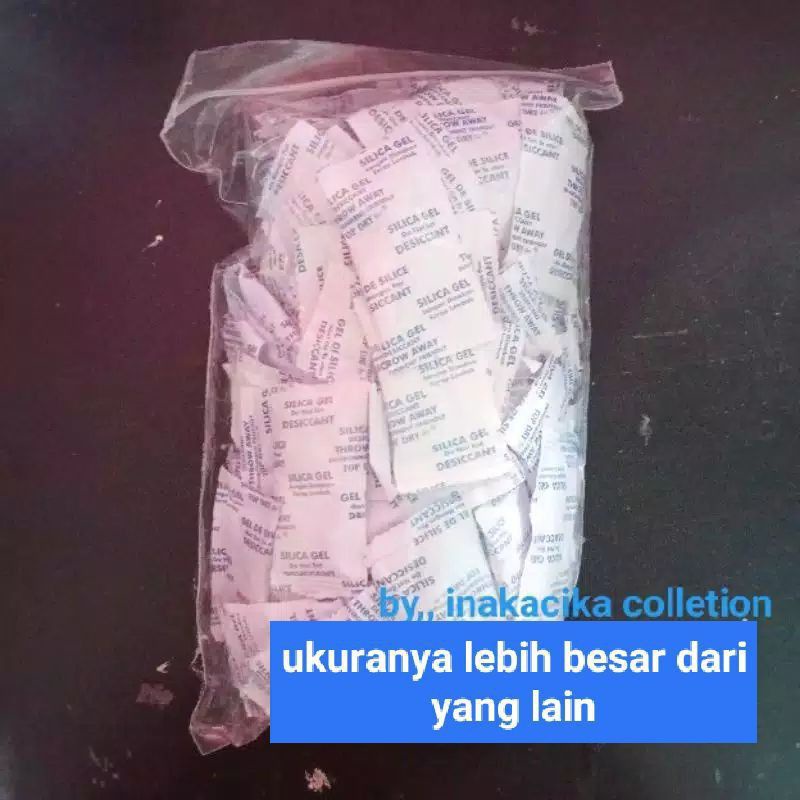 slica anti jamur dan lembab slica alami kualitas isi 200 pcs