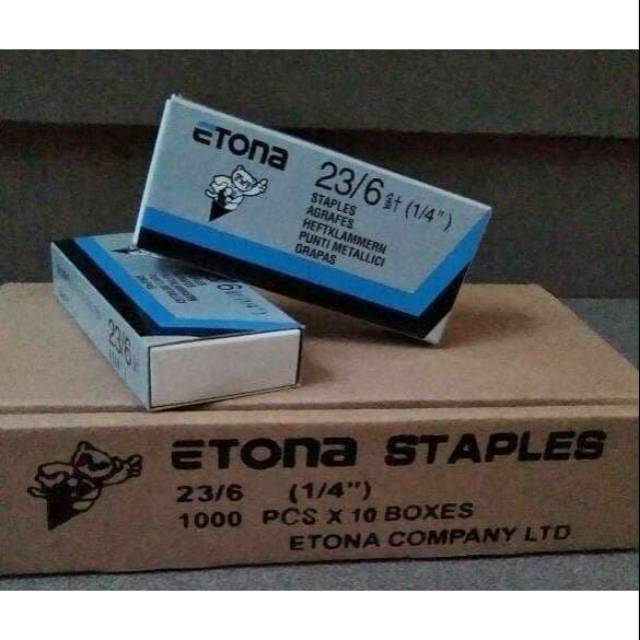 ISI STAPLES ETONA NO.23/6 (1/4&quot;)