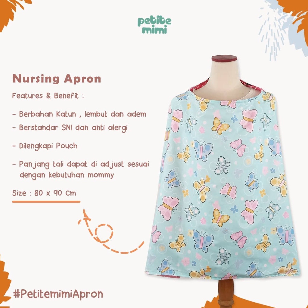 Petite Mimi Nursing Cover - Apron Penutup Menyusui