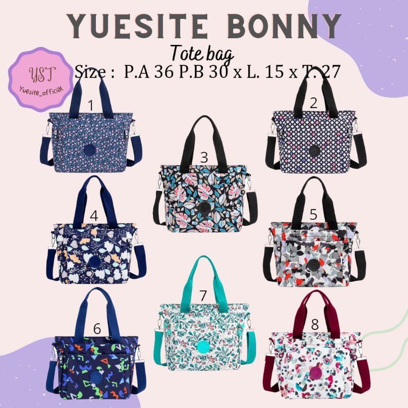 Tas bahu wanita shoulders bag yuesite bonny original selempang import
