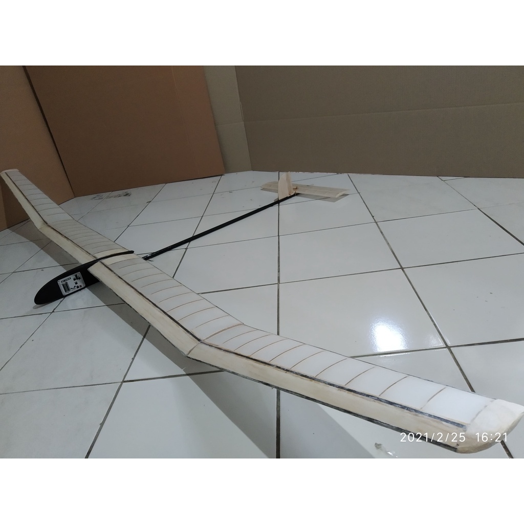 Pesawat Model Aeromodeling Glider A2 (F1A) Super Endura 2200 Kompetisi