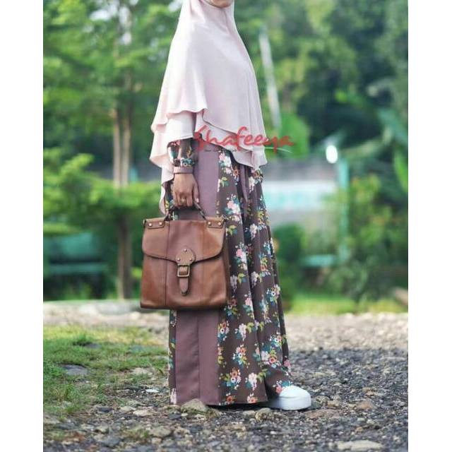 #GAMISMURAH CARISSA DRESS FREE HIJAB INSTAN BY SHAFEEYA