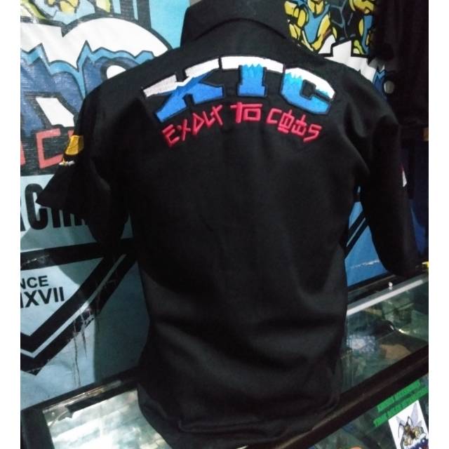 KEMEJA XTC HITAM ORMAS TERBARU /TERLARIS