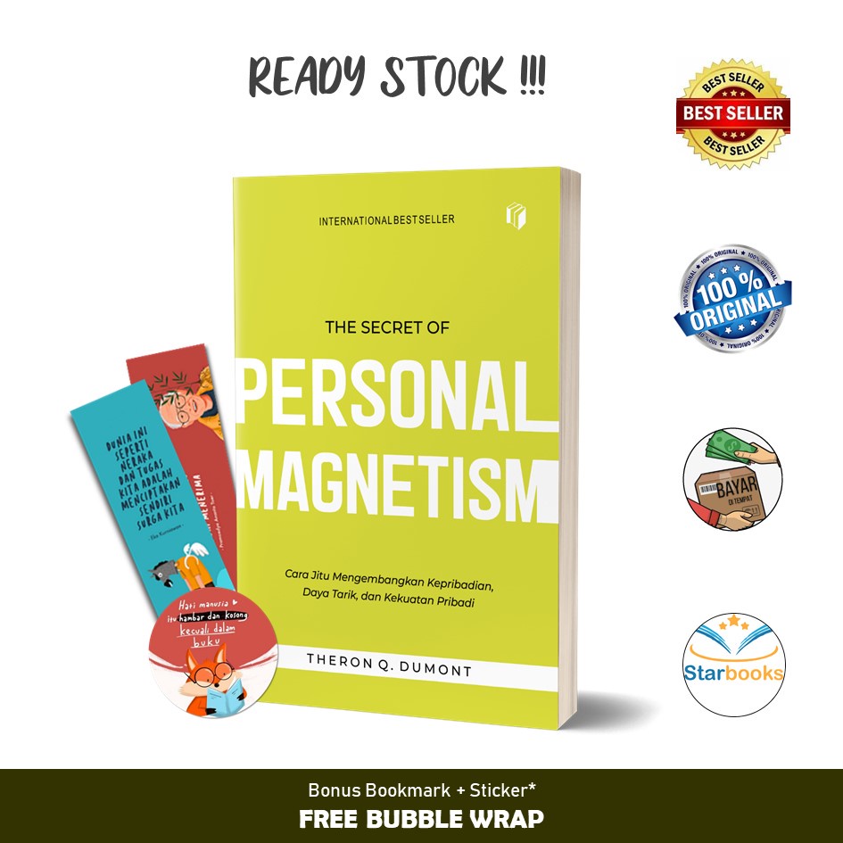 Buku The Secret Of Personal Magnetism - Shira