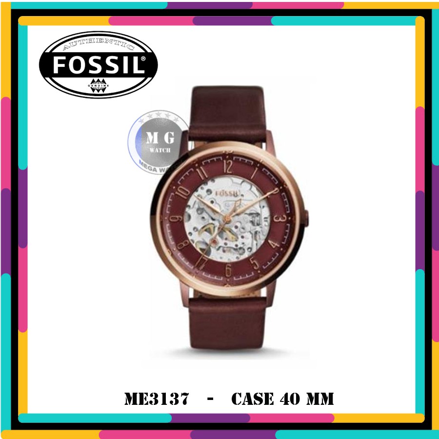 Jam Tangan Wanita  Fossil Original ME3137 Vintage Muse Automatic MURAH