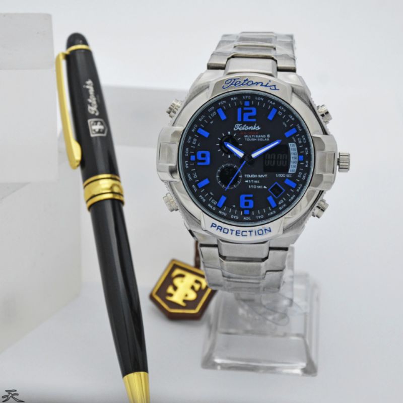 Jam Tangan Pria Tetonis Original T1009MS Garansi 1 Tahun