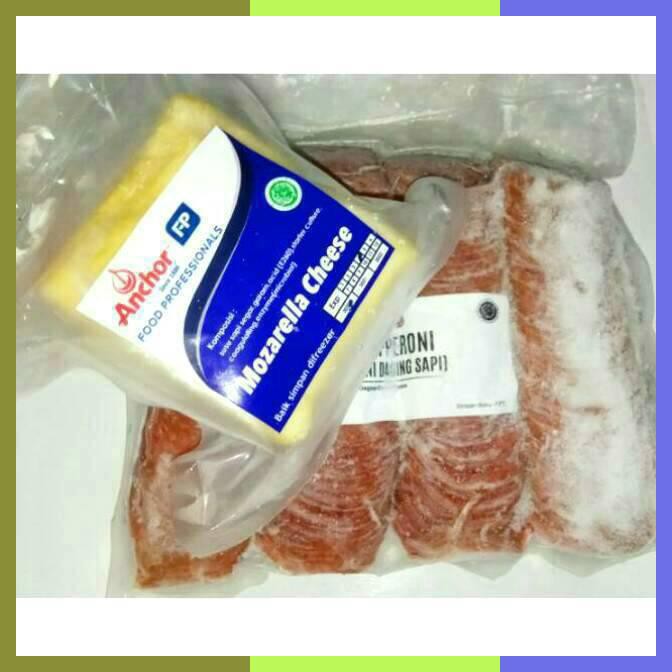 

Single Mozarella Anchor & Pepperoni Grade A500Gr 200Slice