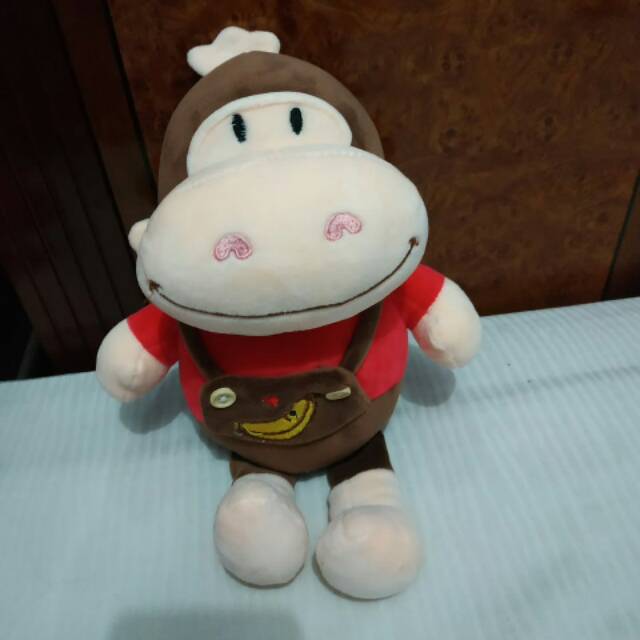 Red Nanarilla Monkey Boneka Wawa Games