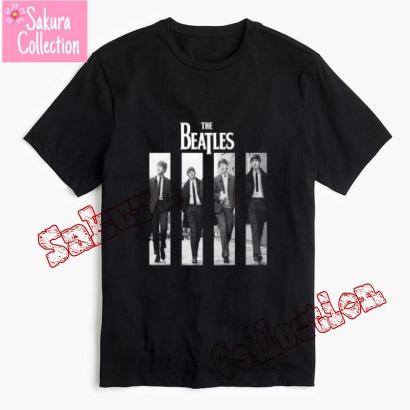 Kaos distro Baju Tshirt Katun THE BEATLES