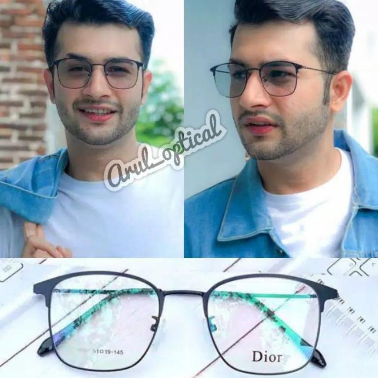 3L0 kacamata photocromic pria antiradiasi (paket frame+lensa) 1924 kacamata