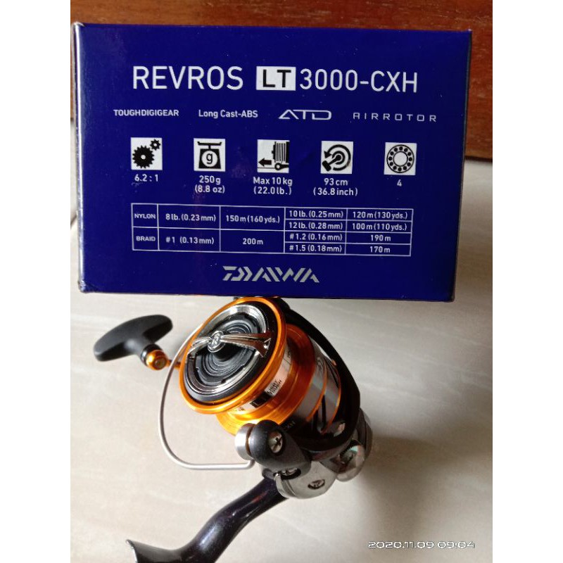 REEL DAIWA REVROS LT 3000 - CXH