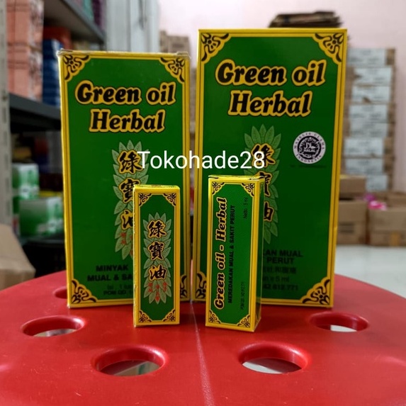 CAPLANG Green Oil Herbal 3ml 5ml 10ml Cap Lang Green Oil