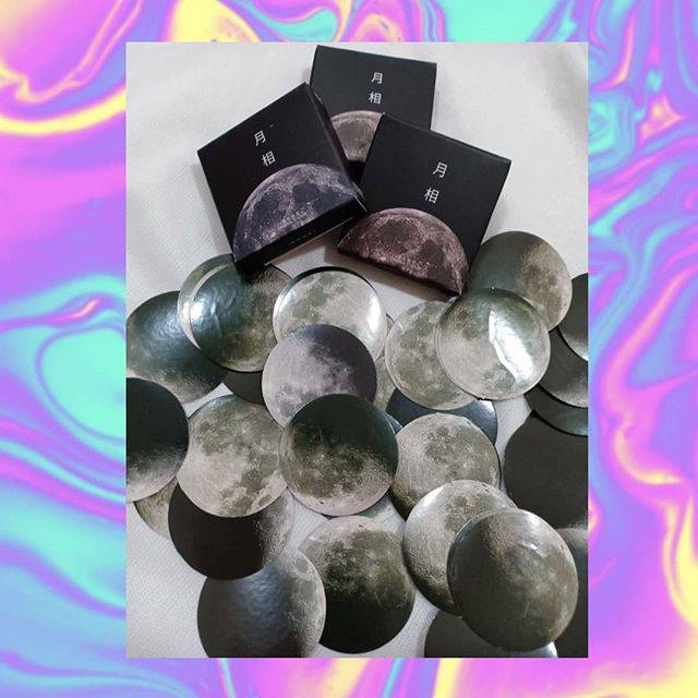 

Moon sticker