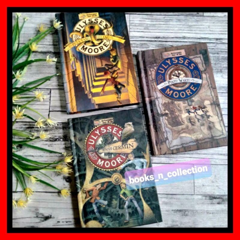 preloved original ulysses moore ulyses rumah cermin peta hilang pintu waktu pulau topeng