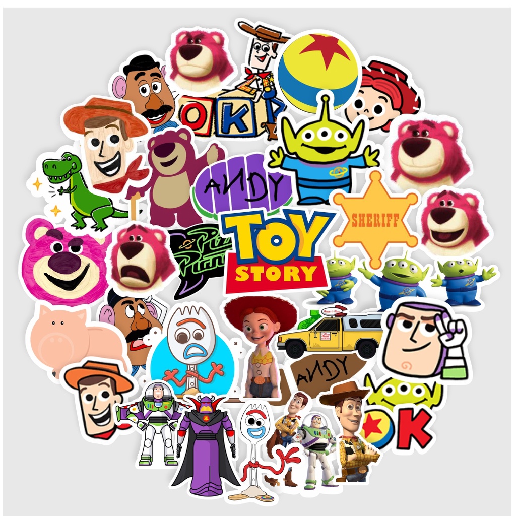 

Sticker Tempel "Sticker Pack Toy Story 40Pcs