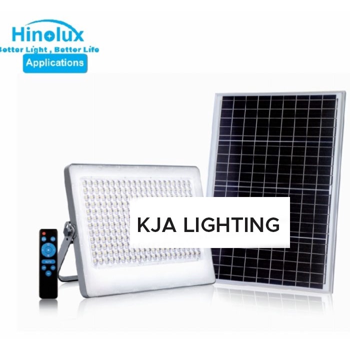 LAMPU KAP SOROT LED HINOLUX 200 W + BATERAI HL-5000 FLOOD LIGHT IP65