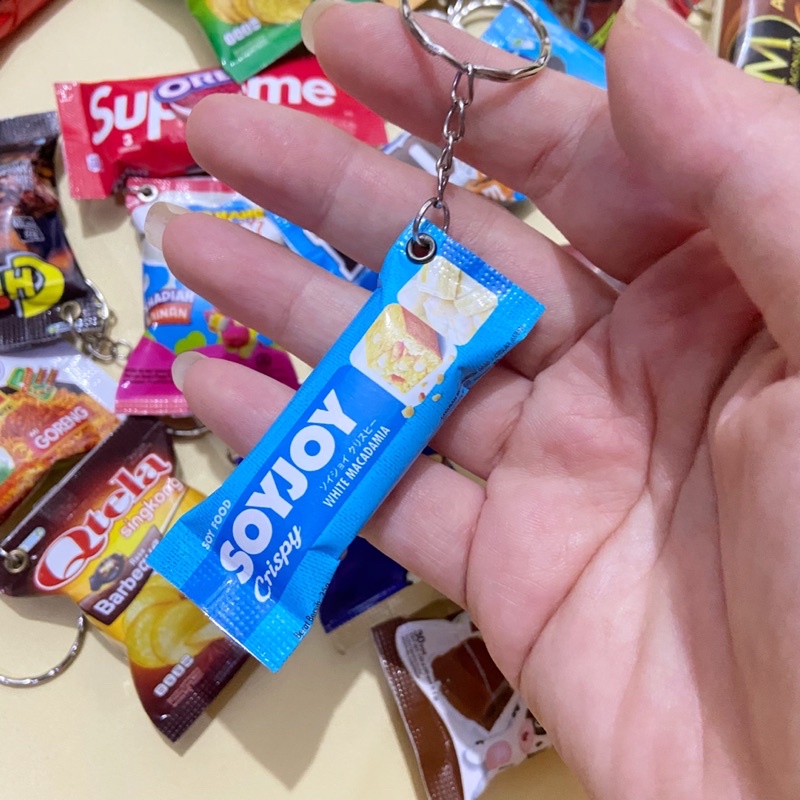 Gantungan Kunci Snack Unyu Ganci