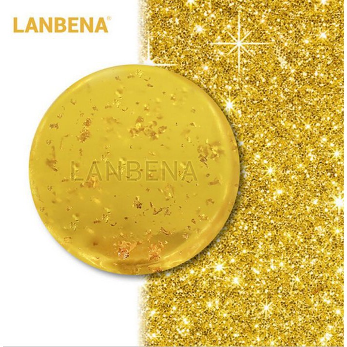 SABUN HANDMADE LANBENA 24K EMAS ANTI KERIPUT QUALITY IMPORT