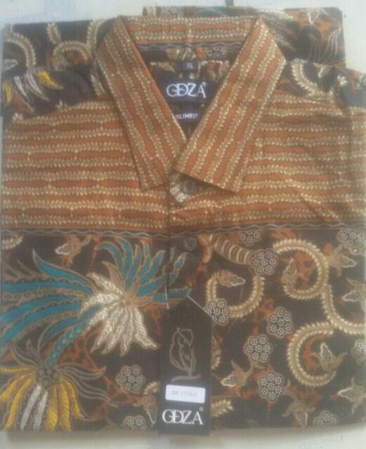 Odza Baju Lengan Pendek Pria Kemeja Batik Distro Batik Solo Hem Pria