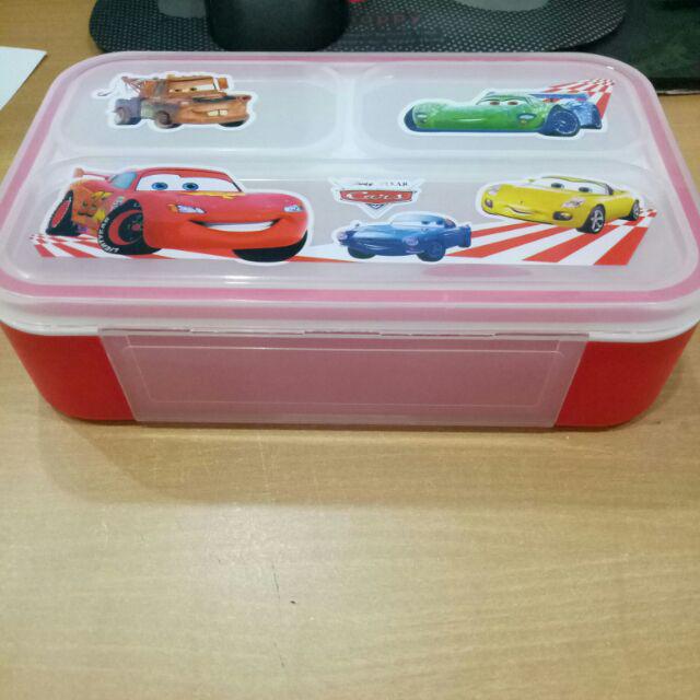 Lunch Box Sekat 2 Stainless Anti Tumpah Karakter 9003